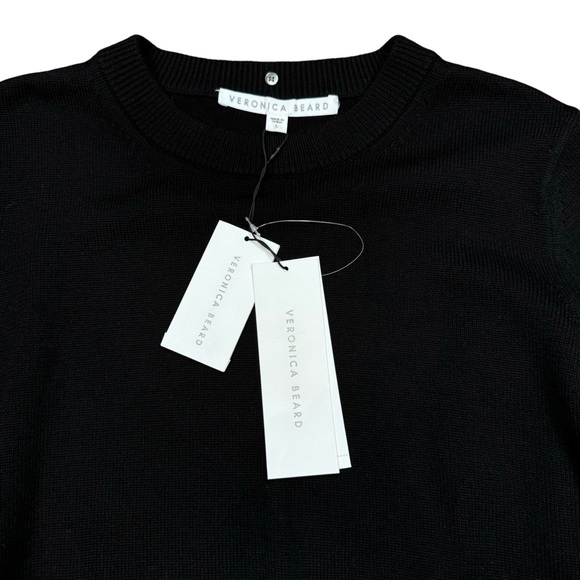 $375 NWT VERONICA BEARD Concord Sweater Sz L Black - Picture 9 of 11